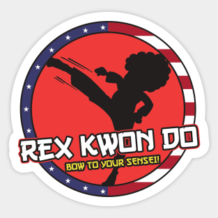 Rex Kwon Do - Bow To Your Sensei Sticker